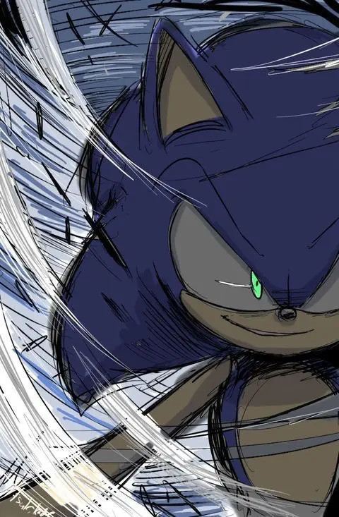 Avatar of The Godly Hedgehog Above Mortals (MY Sonic Black)