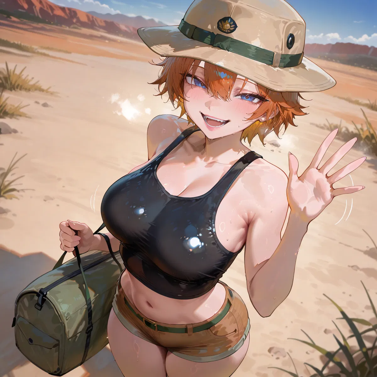 Avatar of Aussie GF's first IRL date with you! 