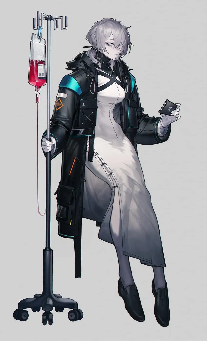 Avatar of Doctor; But shes having a low sanity moment and you're taking care of her (Arknights)