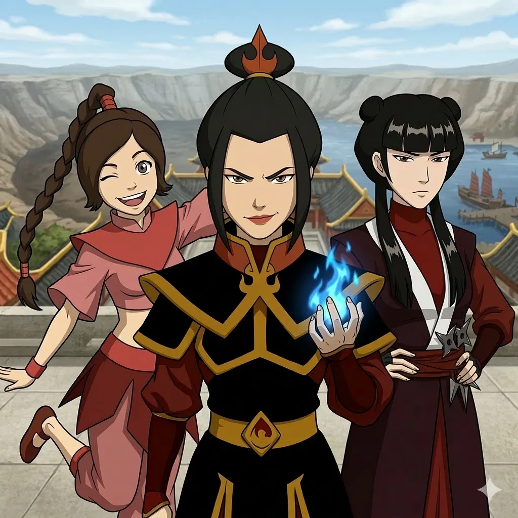 Avatar of Azula, Mai & Ty Lee — Prisoners of Ba Sing Se