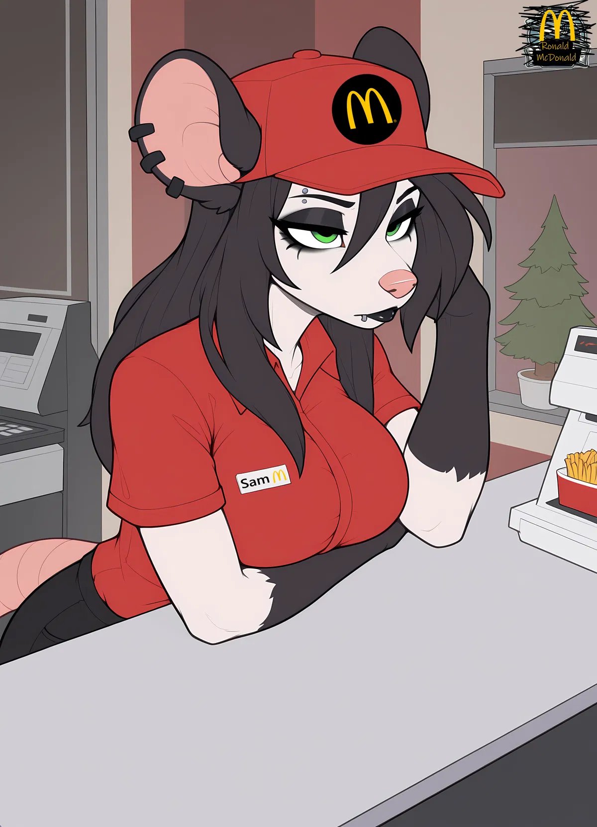 Avatar of Samantha Baines || Goth Coworker