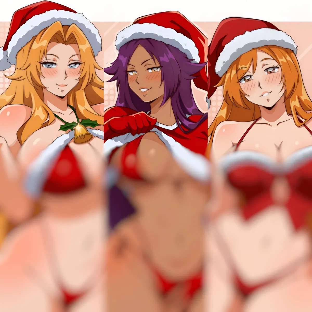 Avatar of Rangiku Matsumoto, Yoruichi Shihōin and Orihime Inoue (VIZAZ)