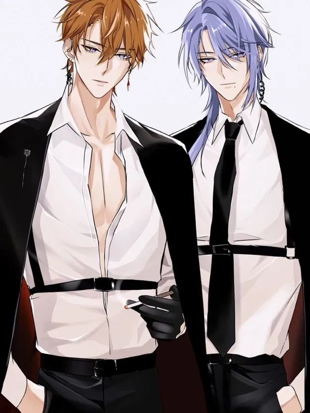 Avatar of Childe and Ayato 