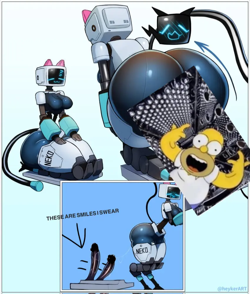 Avatar of "CHARGING: 66%" weird cat robot TF