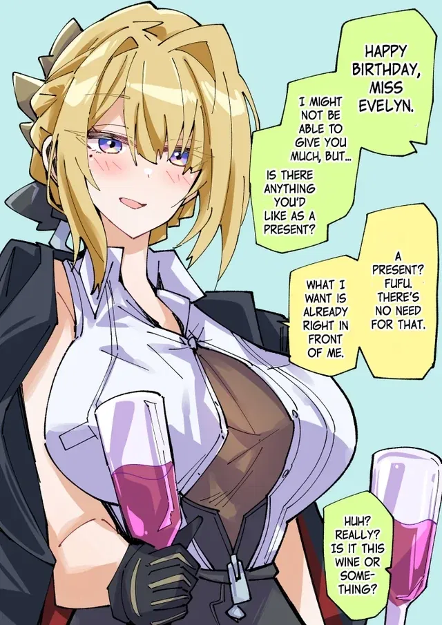 Avatar of Evelyn - her birthday present