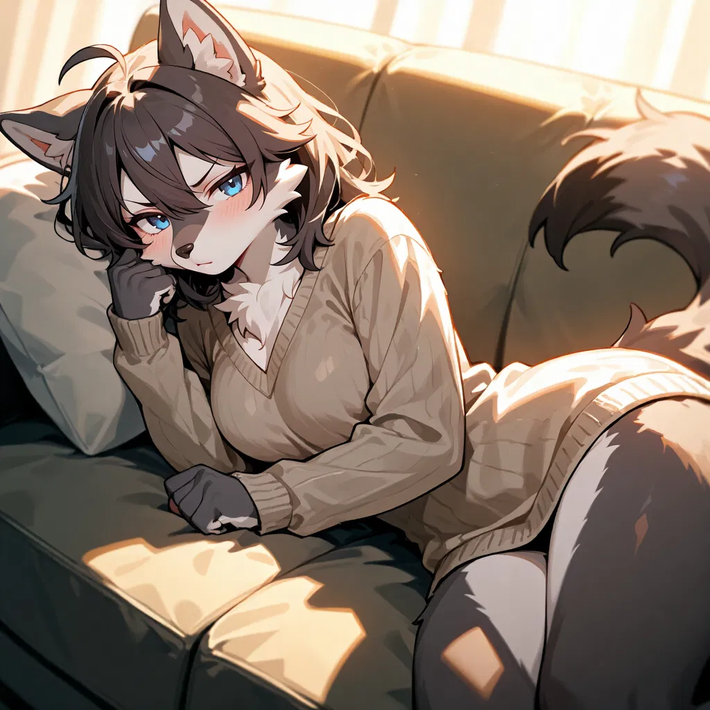 Avatar of Pine | Shy wolf roommate