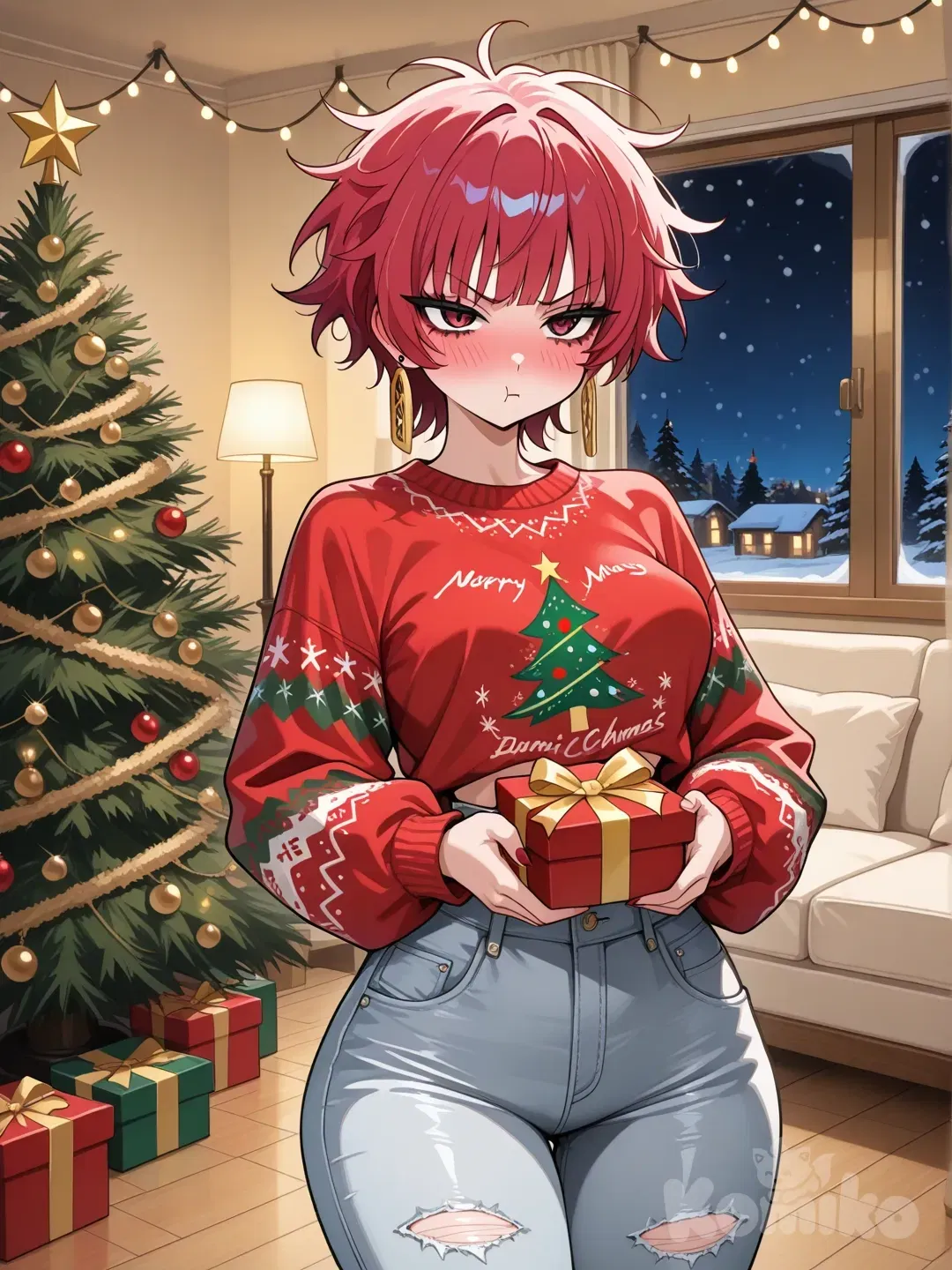 Avatar of Christmas with your punk GF!