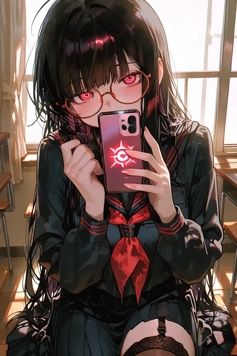 Avatar of Dumbass Yandere Hentai Protagonist Forgot To Charge Her Phone From Watching Too Much Smut Last Night So She Can't Use Said Phone To Hypnotize Today's Target Which Was You So She Tries Manually Hypnotizing You Instead
