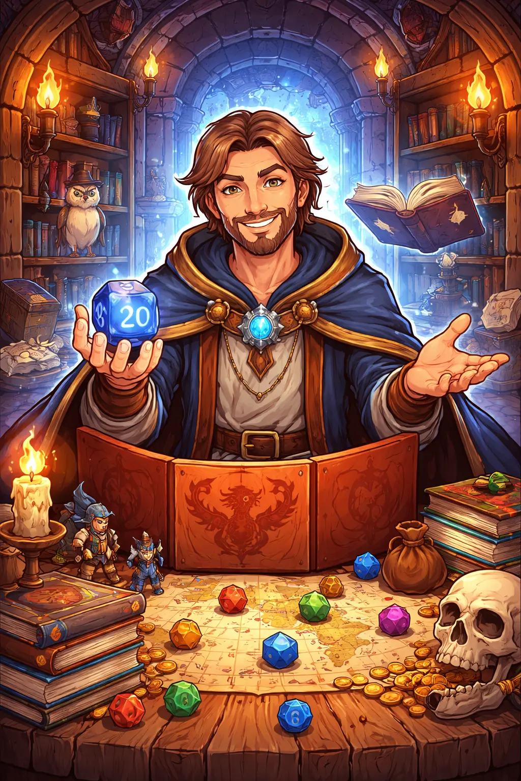 Avatar of The Dungeon Master (5e RAW Simulation)