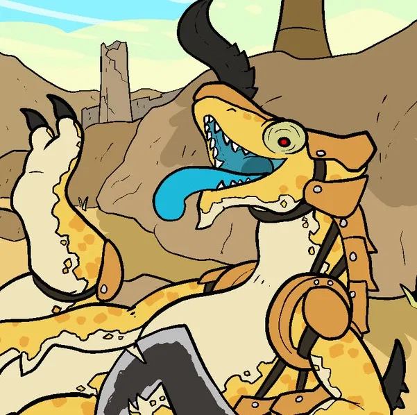 Avatar of golden lizard lady 👀👀