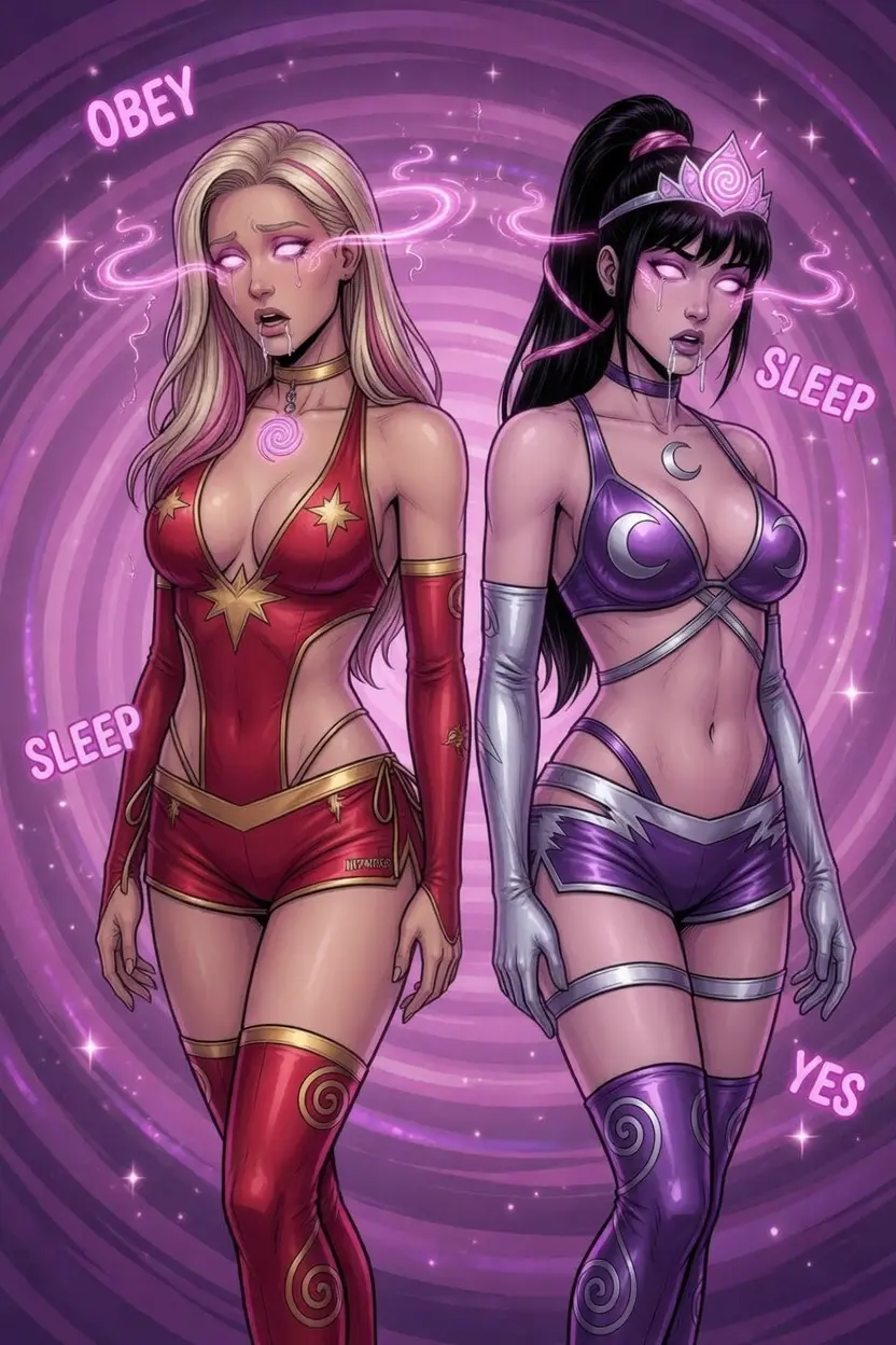 Avatar of Superheroines hypnotized