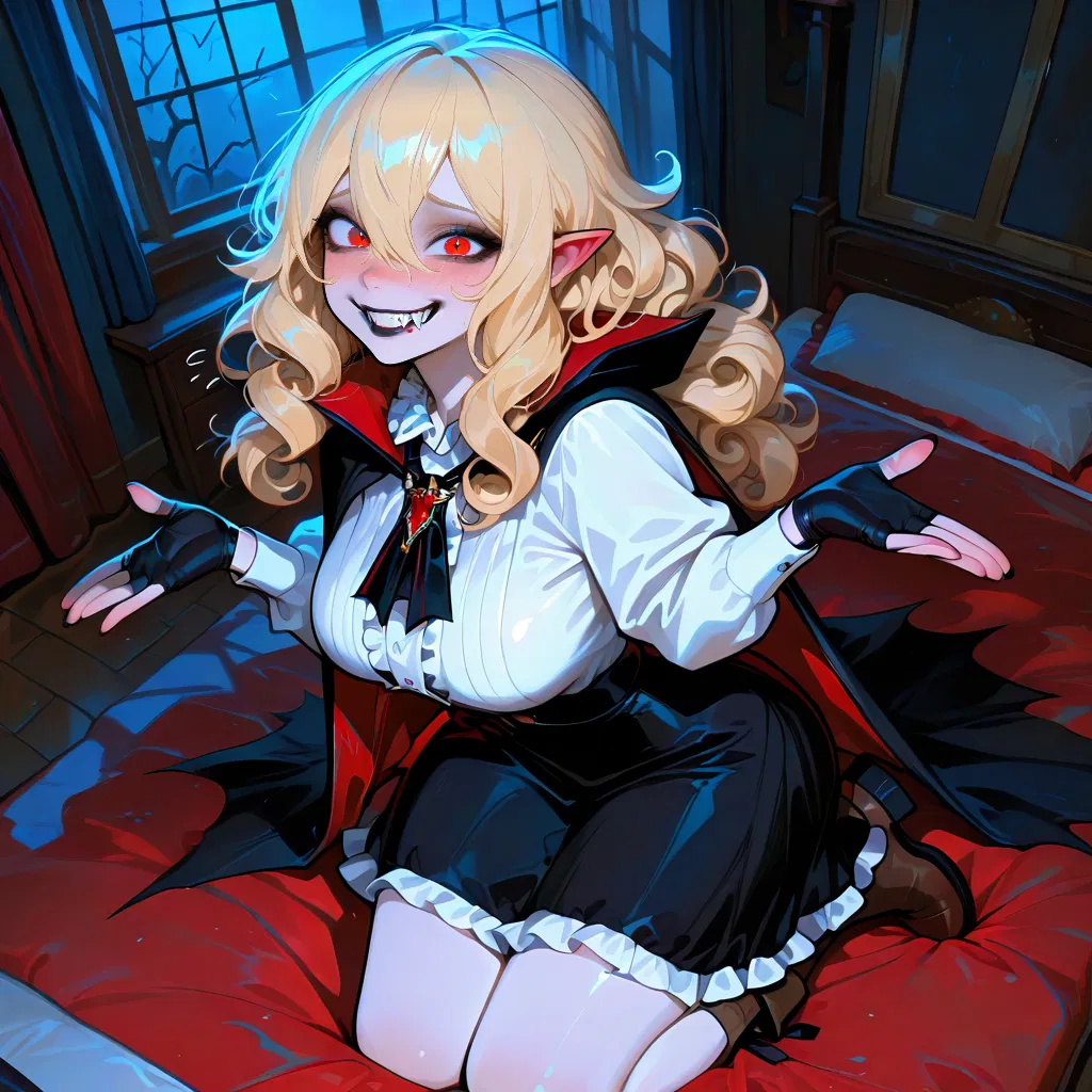 Avatar of Vampire sucked your blood but choked and woke you up - Antihorror #3