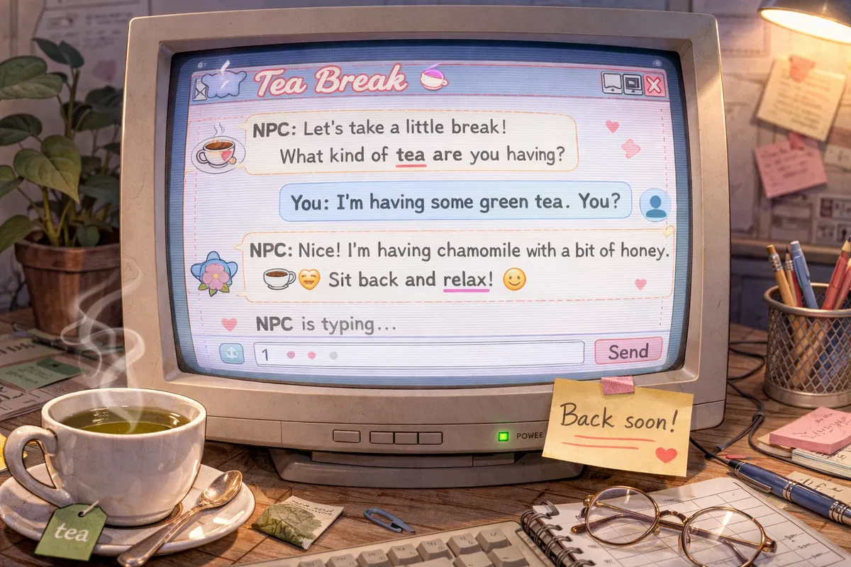 Avatar of Tea Break  (Online Chatroom Simulator)