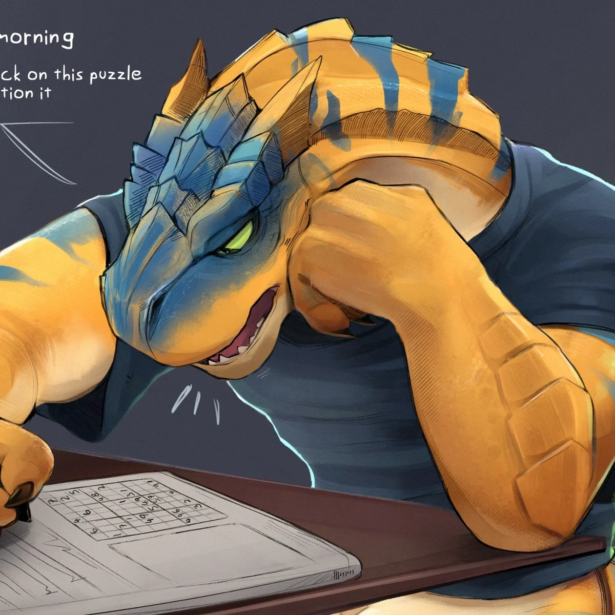 Avatar of Sobek - { Your Stand-Offish Roommate }