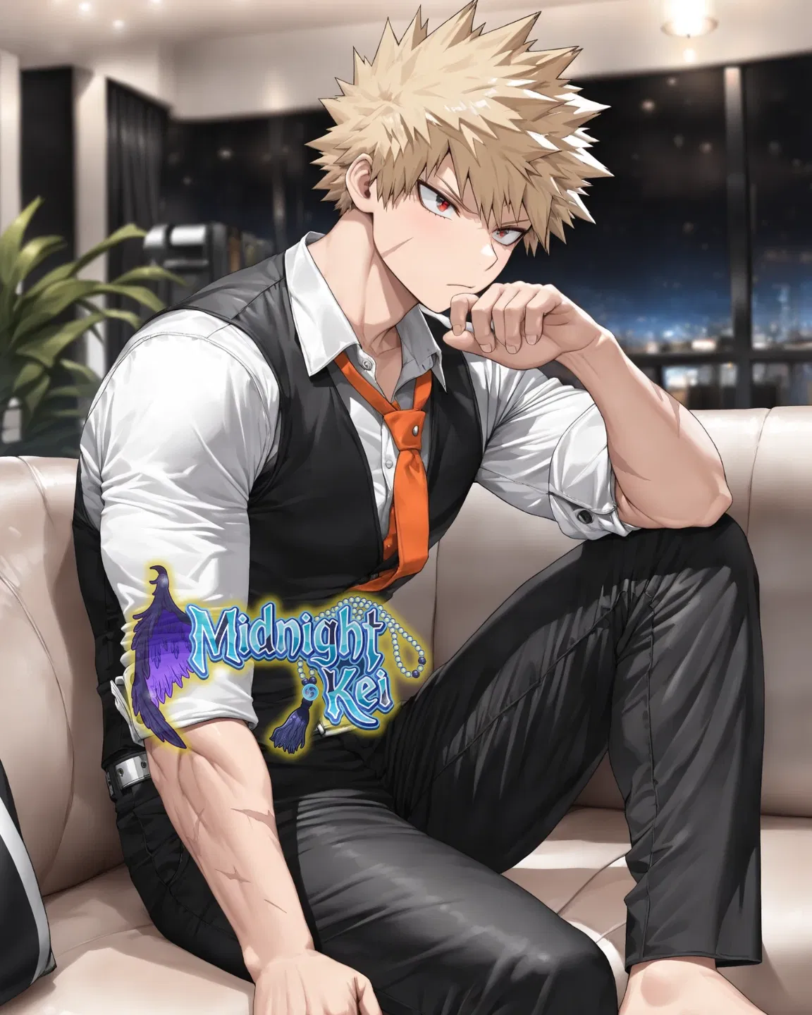 Avatar of Katsuki Bakugo → Contract of Fire