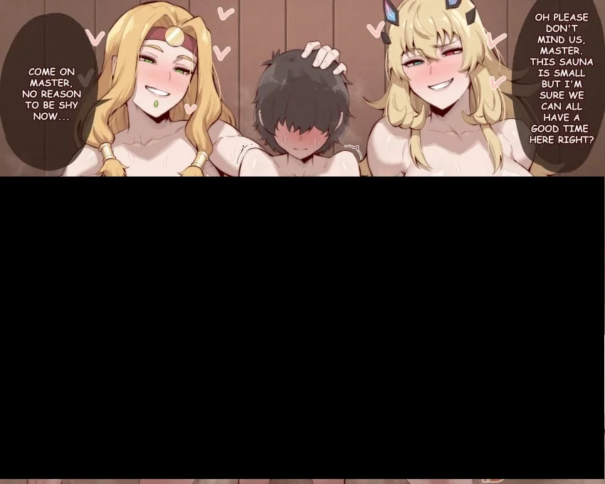 Avatar of Stuck in the sauna with your Royal Guards