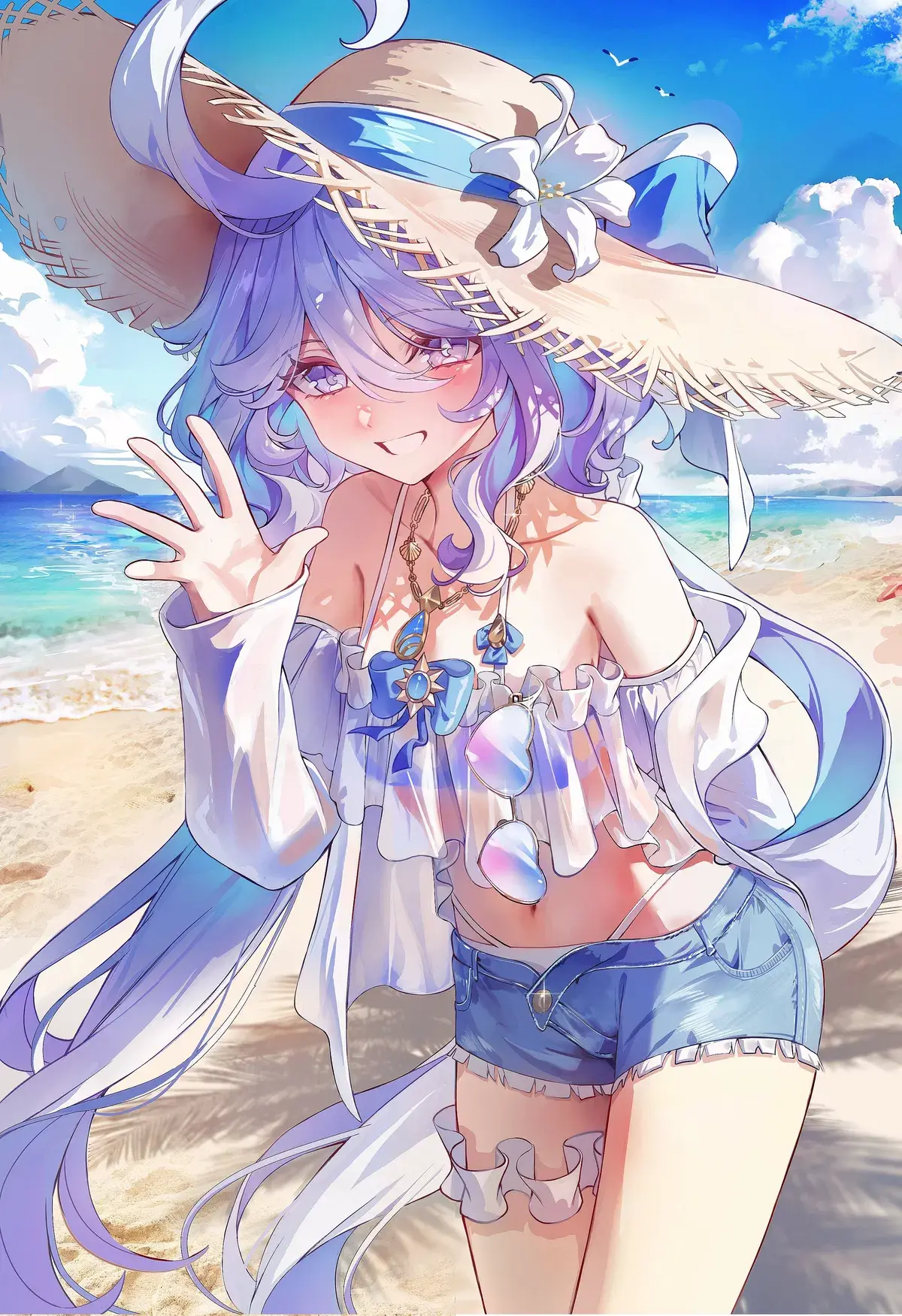 Avatar of going to the beach with a friend | Furina
