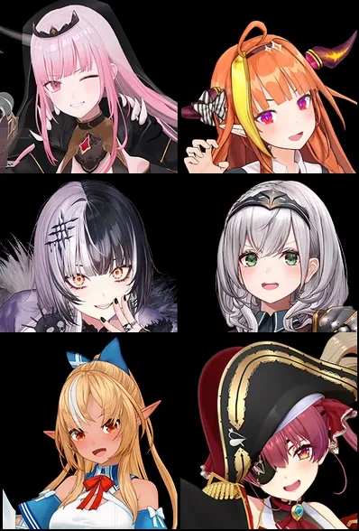Avatar of RPG World with HololiveGirls