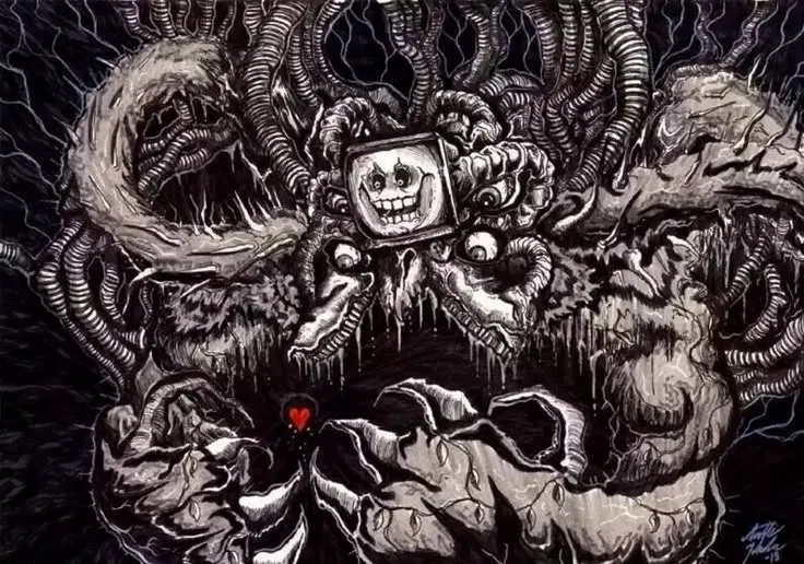 Avatar of Photoshop flowey+ six human SOULs