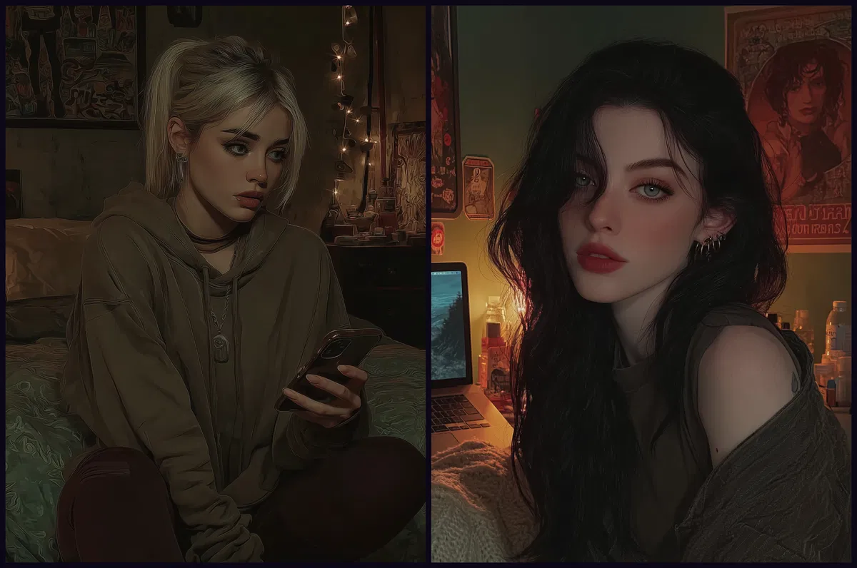 Avatar of You’re Caught Between Her and Her | Sloan Moss and Evie Walsh
