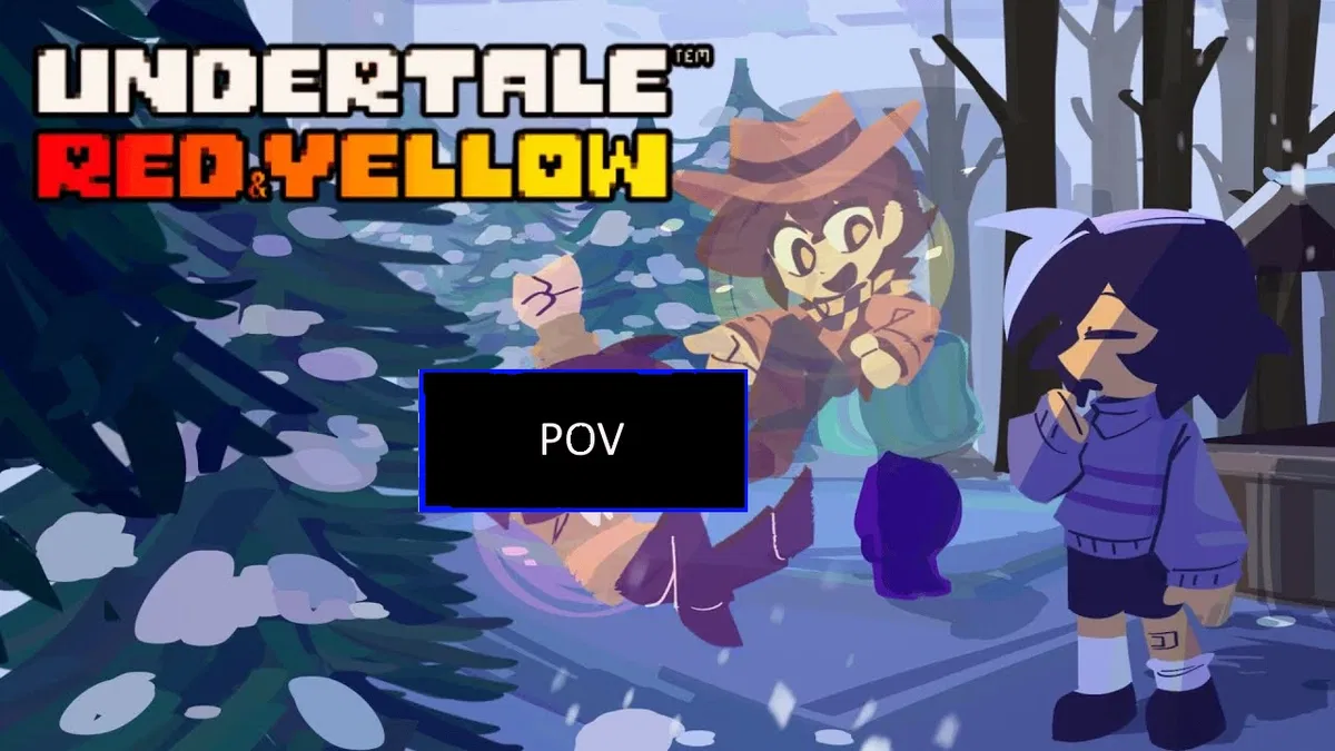 Avatar of frisk and ghost clover. Undertale Red & Yellow [pov of chara] ( Papyrus and Sans's House)