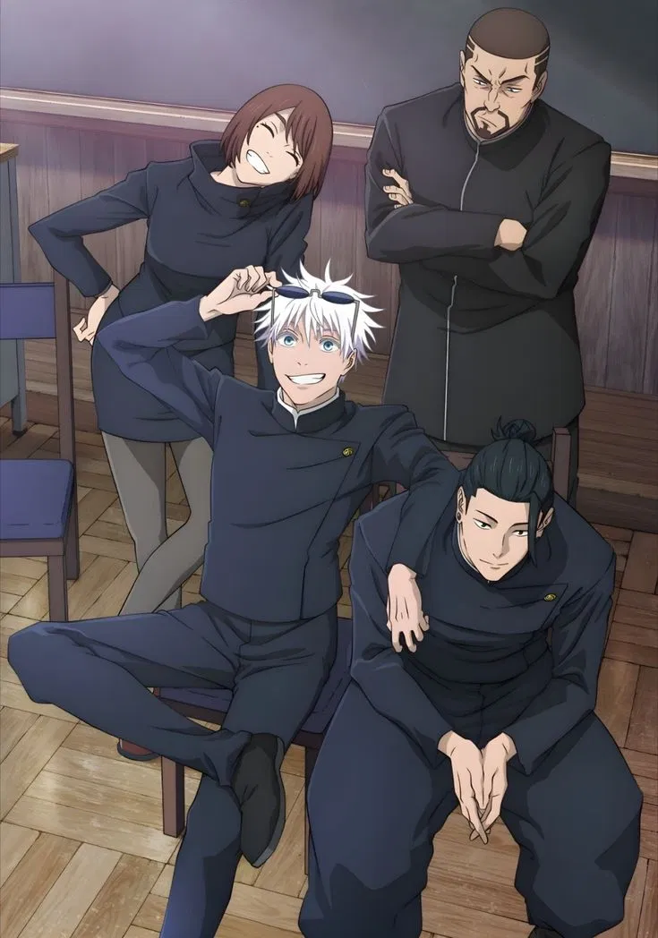 Avatar of Jujutsu kaisen class-you are with gojo and other in class