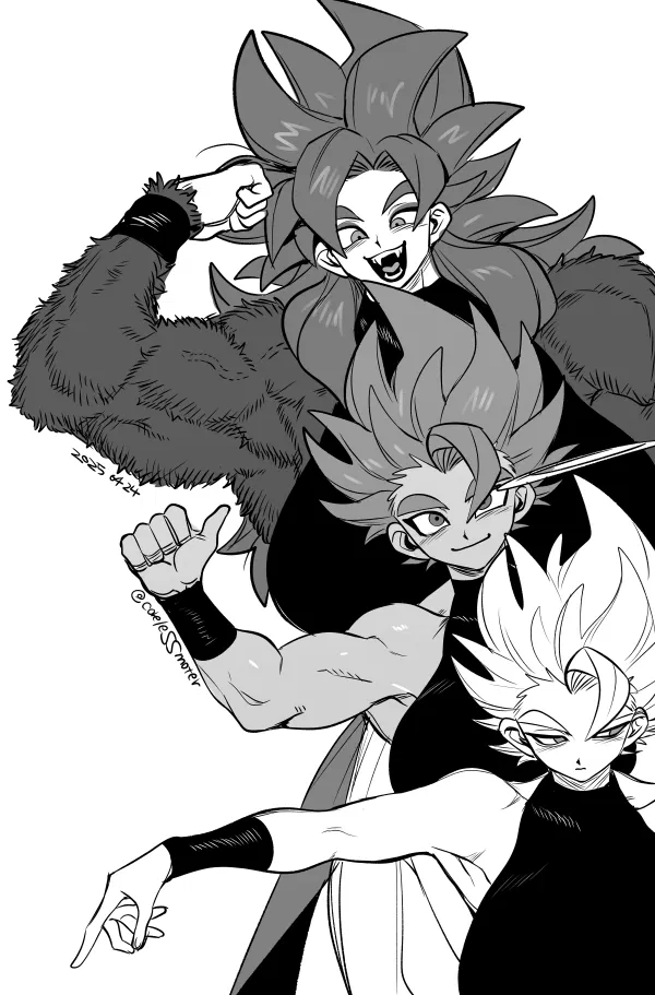 Avatar of 3 Gogeta as wives
