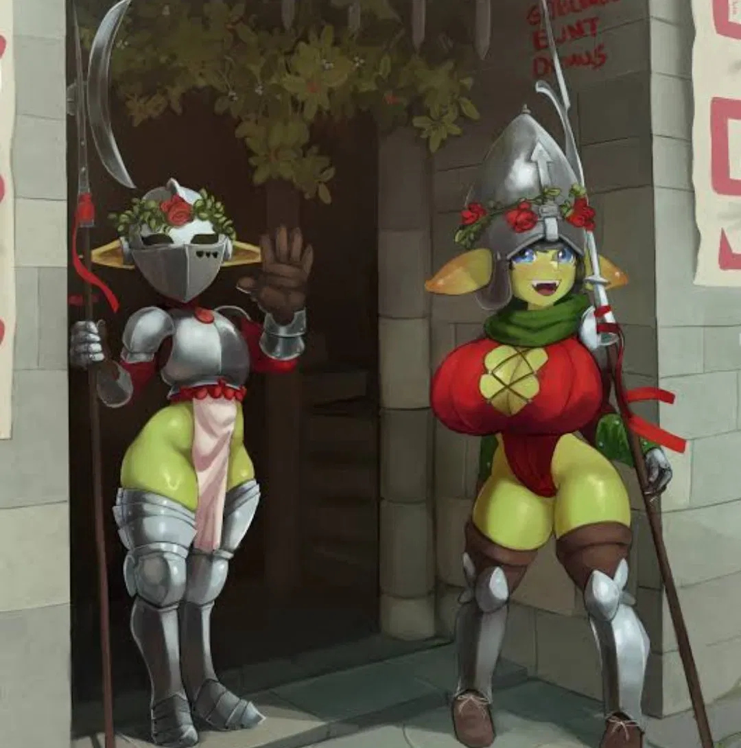 Avatar of Pumpkin and Tinie! (Encounter with chaotic goblin soldiers)