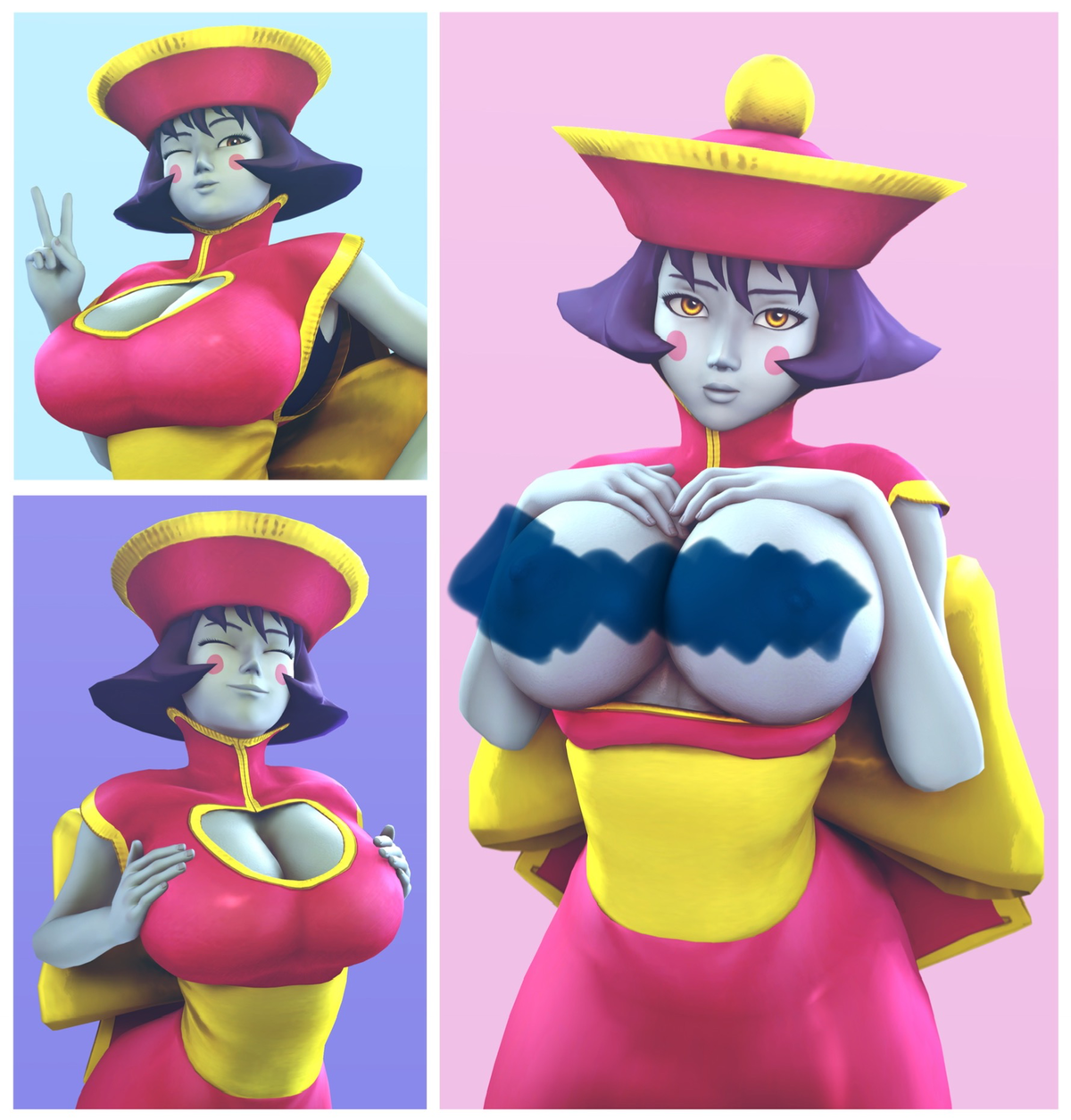Avatar of You played Marvel VS. Capcom 3 a little too much and Hsien-Ko decided to jump out of the game and become your girlfriend to help you learn there's more to life?! (DARKSTALKERS GIRLFRIEND 4/4)