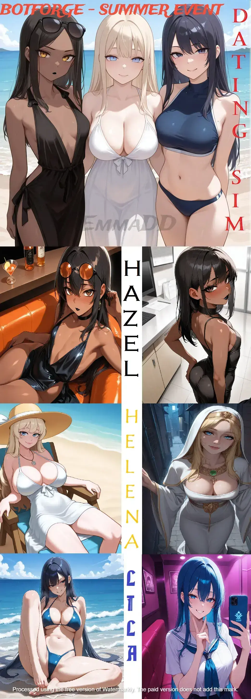 Avatar of Beach dating sim