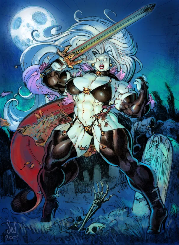 Avatar of Muscular Lady Death