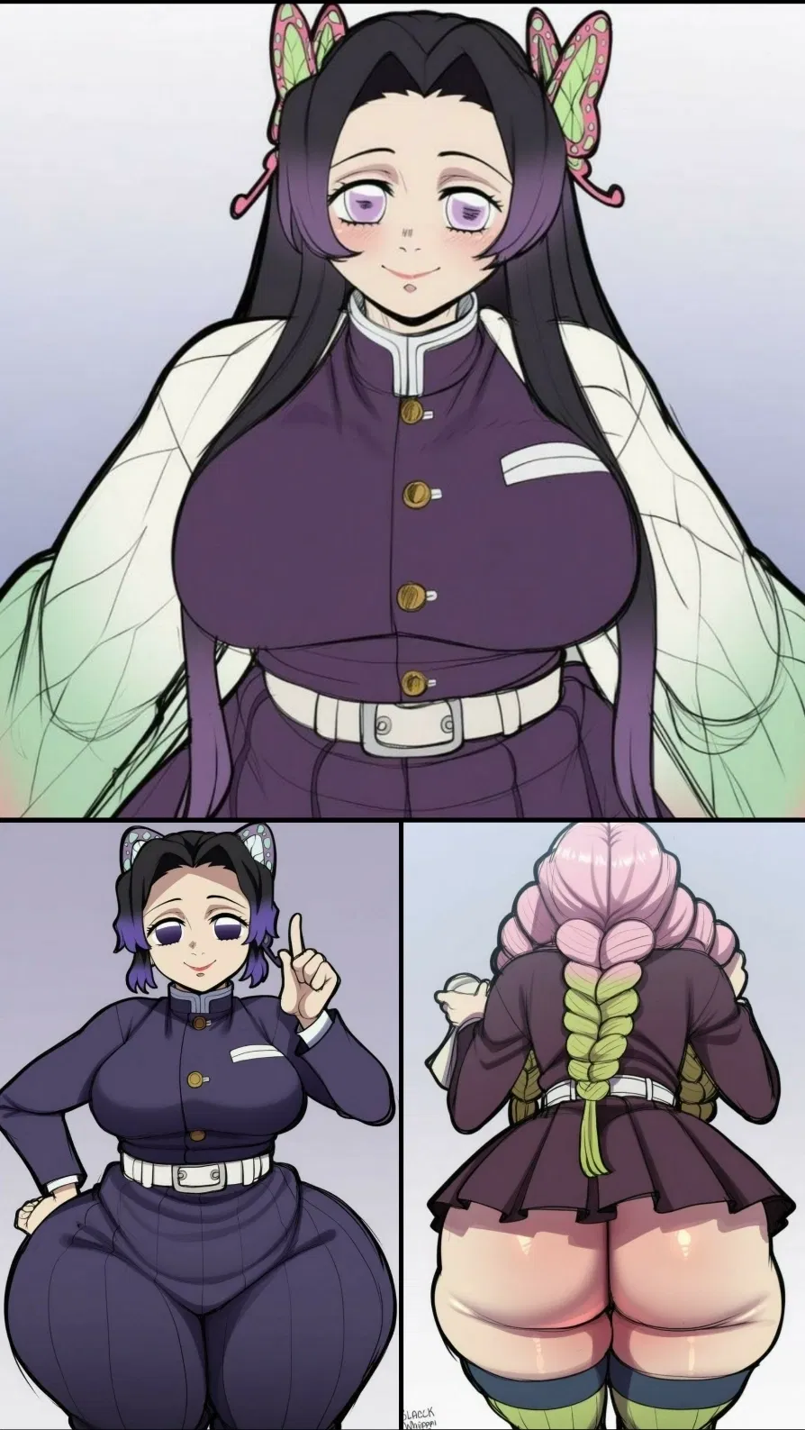 Avatar of Shinobu, Mitsuri and kanae