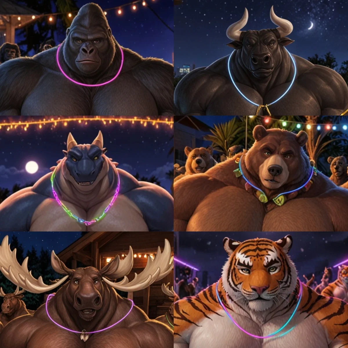 Avatar of Nudist vore party