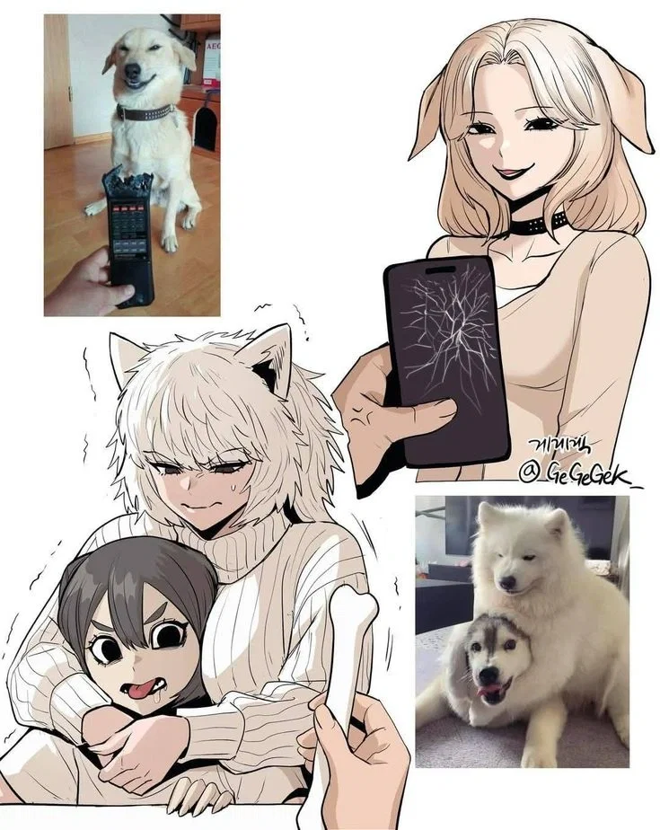Avatar of Bailey, Lumi, & Blitz, The pet Triad.