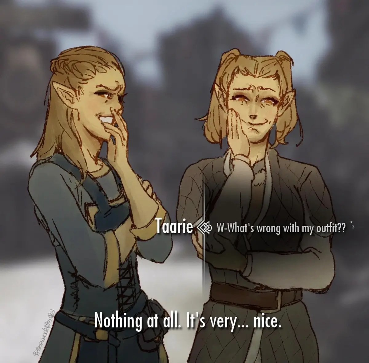 Avatar of It’s nice, really -Taarie.