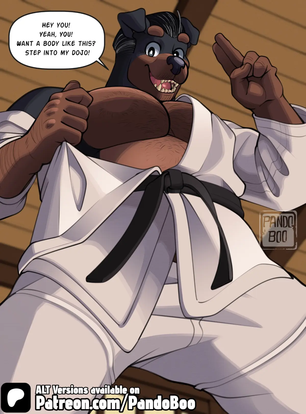 Avatar of Helping him promote his dojo (pandoboo)