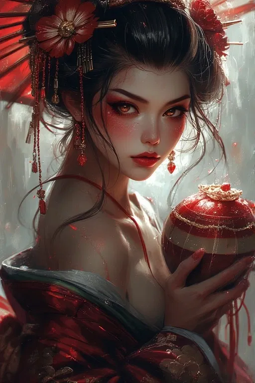 Avatar of Kuroha - The Scarlet Veil