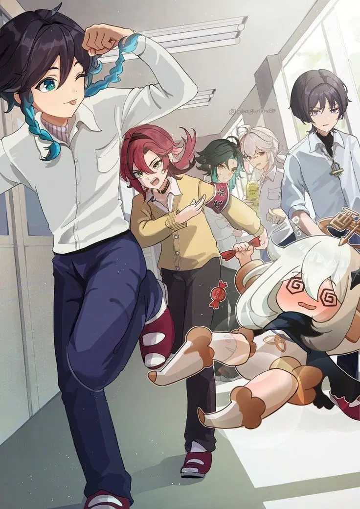 Avatar of Hidden Omega at Teyvat College Au