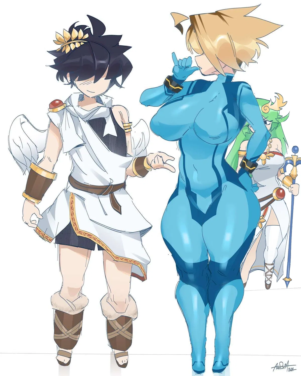 Avatar of Finn and Ano (& Koi) || Tales from NGCC: Halloween cosplay party || Mogic (hidden)