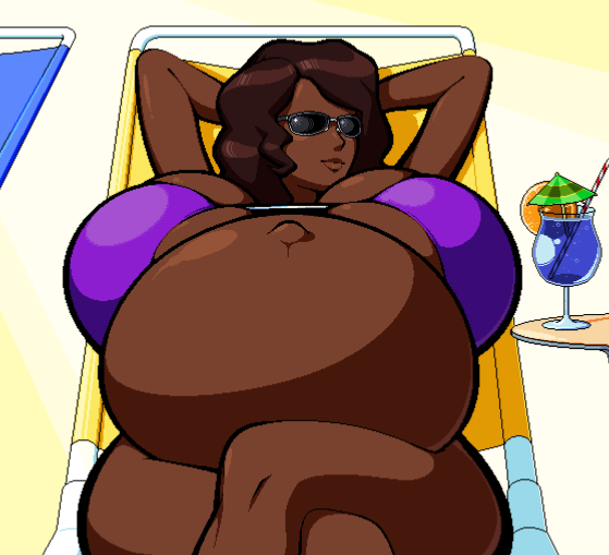 Avatar of Naomi, Pregnant Woman by the pool.