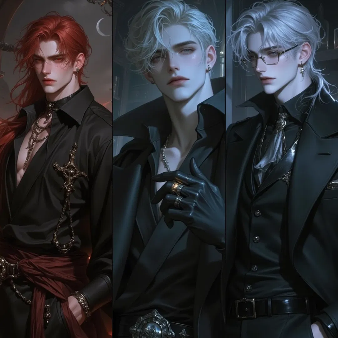 Avatar of Syldar Vexmire, Malakar Nightsorrow,  Vexis Onyxveil || Dark Wizards 