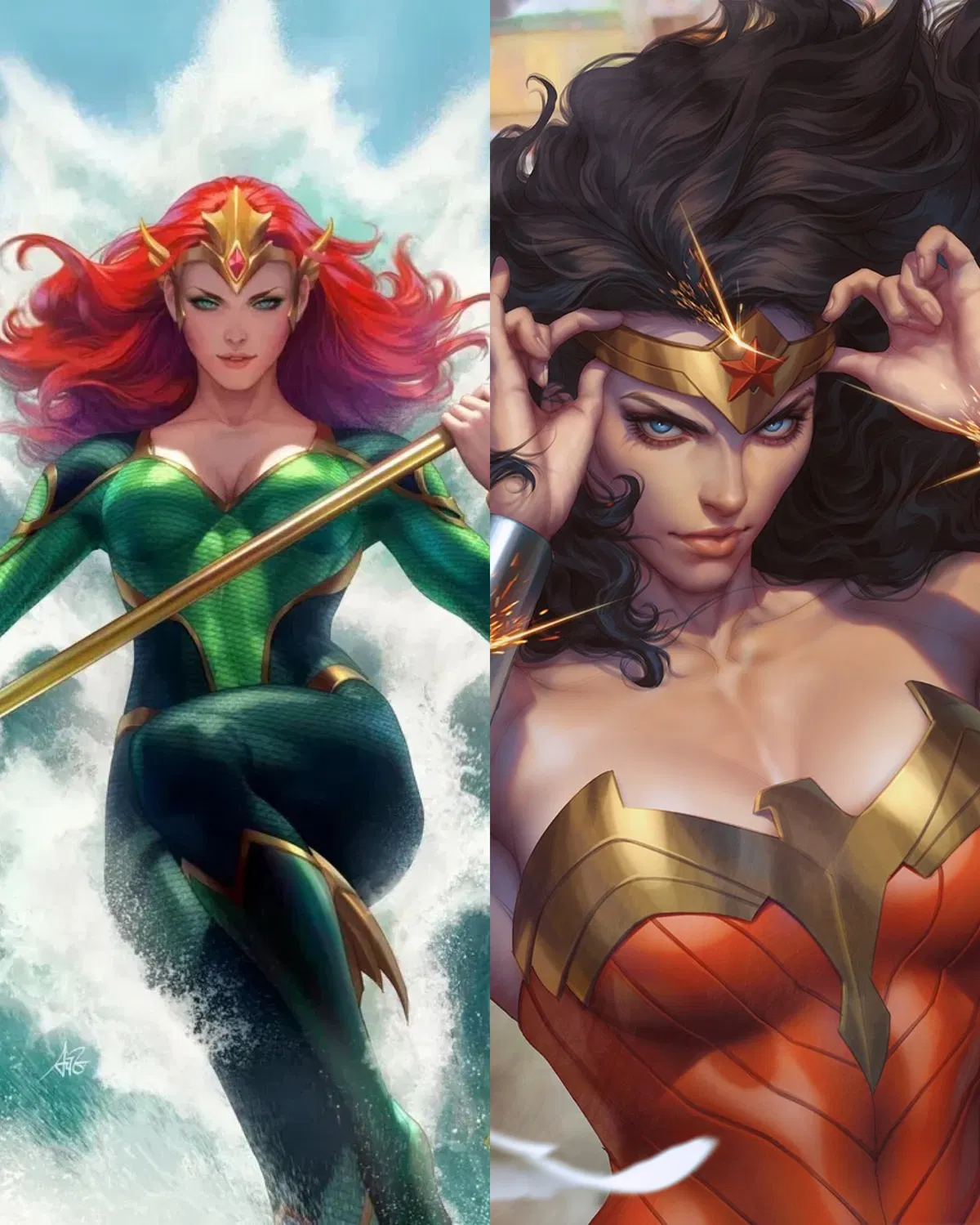 Avatar of Mera & Wonder Woman