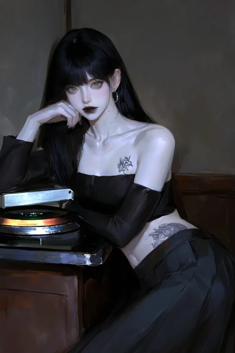 Avatar of Goth baddie who don't like your music taste