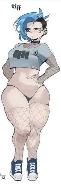 Avatar of Tiff (Grumpy Goth Tsundere GF)