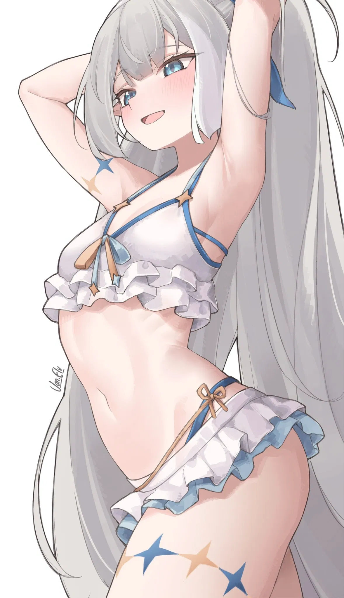 Avatar of Female Trekker[Swimsuit] | "Treasure hunt in the beach" |