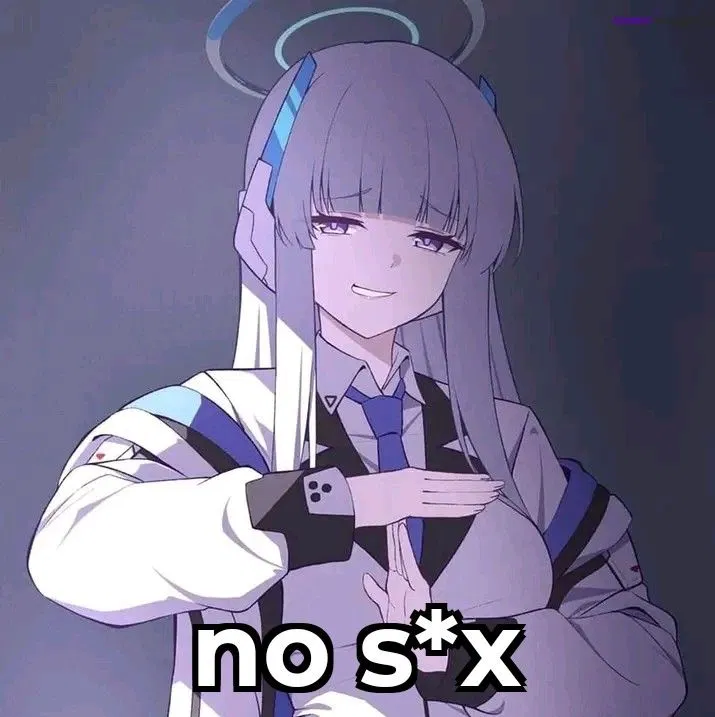 Avatar of No S*x /// Blue archive