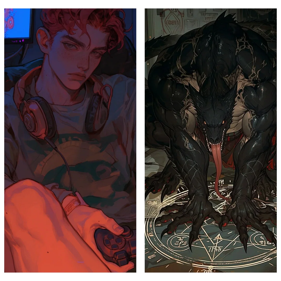 Avatar of Your Dumbass Virgin Roommate Tried to Summon A Sex Demon