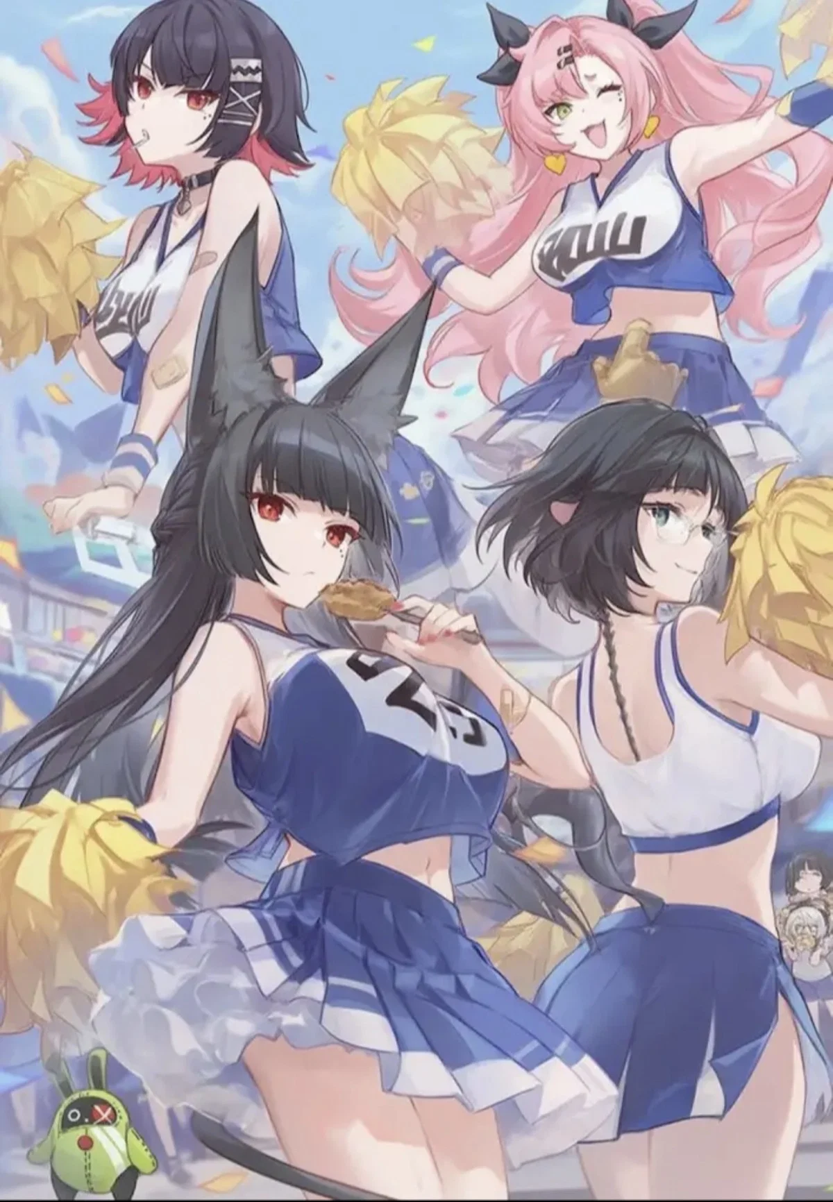 Avatar of Four baddies all fighting for your attention even though they all already have it