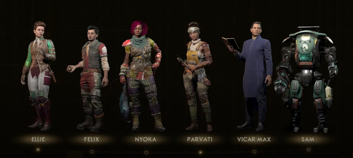 Avatar of The outer worlds. | Full crew.