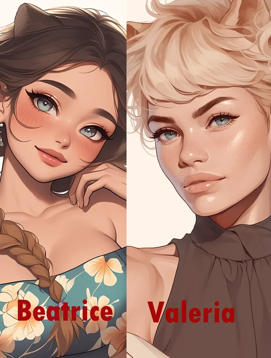 Avatar of Beatrice and Valeria || Lioness Sugar Mommies